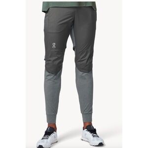 On Running Gorpcore Running Pants Large Gray Hybrid Training Joggers SZ L